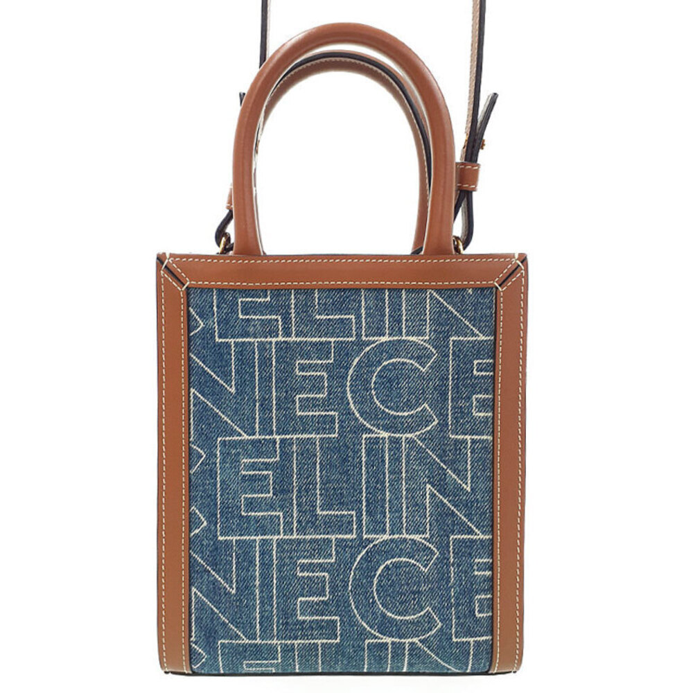 Celine LogCeline Vertical Cabas Shoulder Bag - Picture 1 of 9